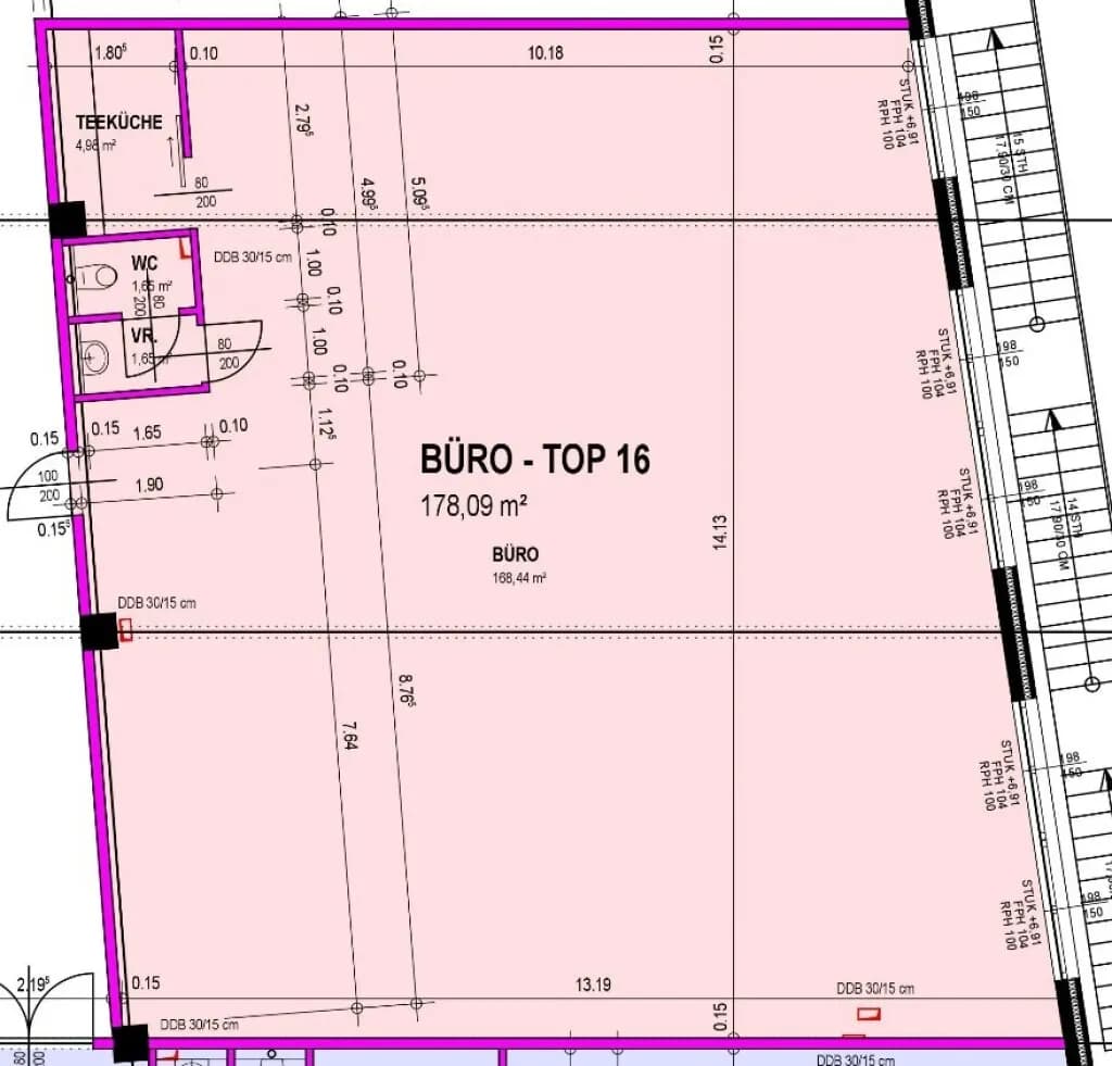 Gewerbeimmobilie mieten in Neunkirchen – 178 m², € 1.781 – Bild 8 von 10