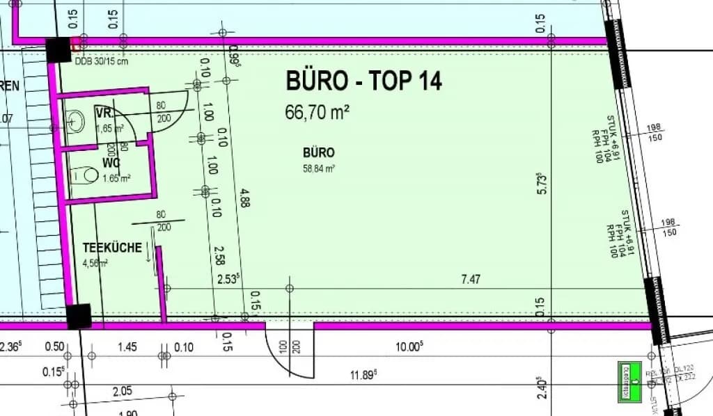 Gewerbeimmobilie mieten in Neunkirchen – 67 m², € 800 – Bild 5 von 7