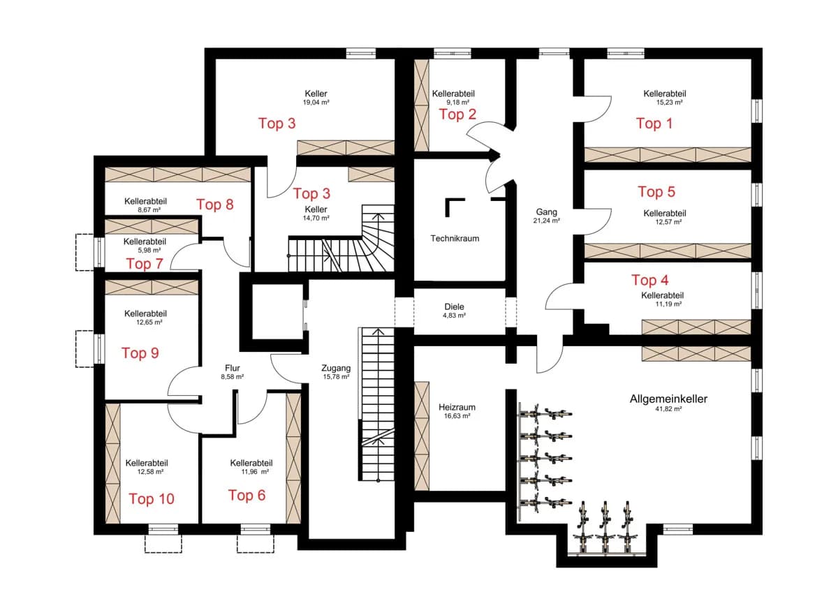 2-Zimmer-Wohnung kaufen in Vöcklabruck – 59 m², € 296.000 – Bild 20 von 21