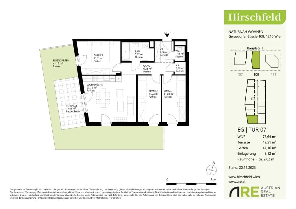 4-Zimmer-Wohnung mieten in Wien – 78,64 m², € 1.499 – Bild 16 von 16