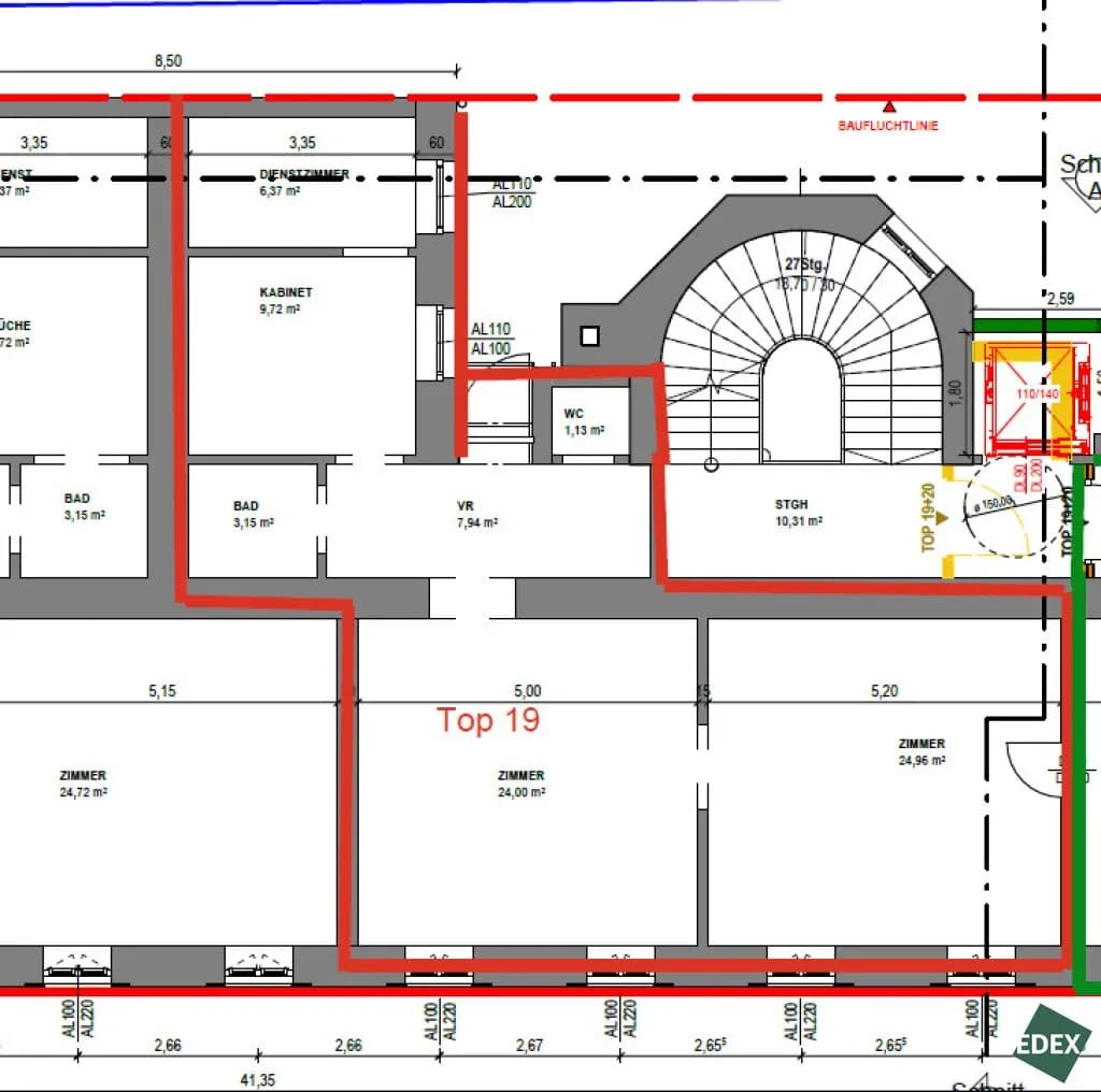 3-Zimmer-Gewerbeimmobilie mieten in Wien – 77 m², € 1.472 – Bild 12 von 12