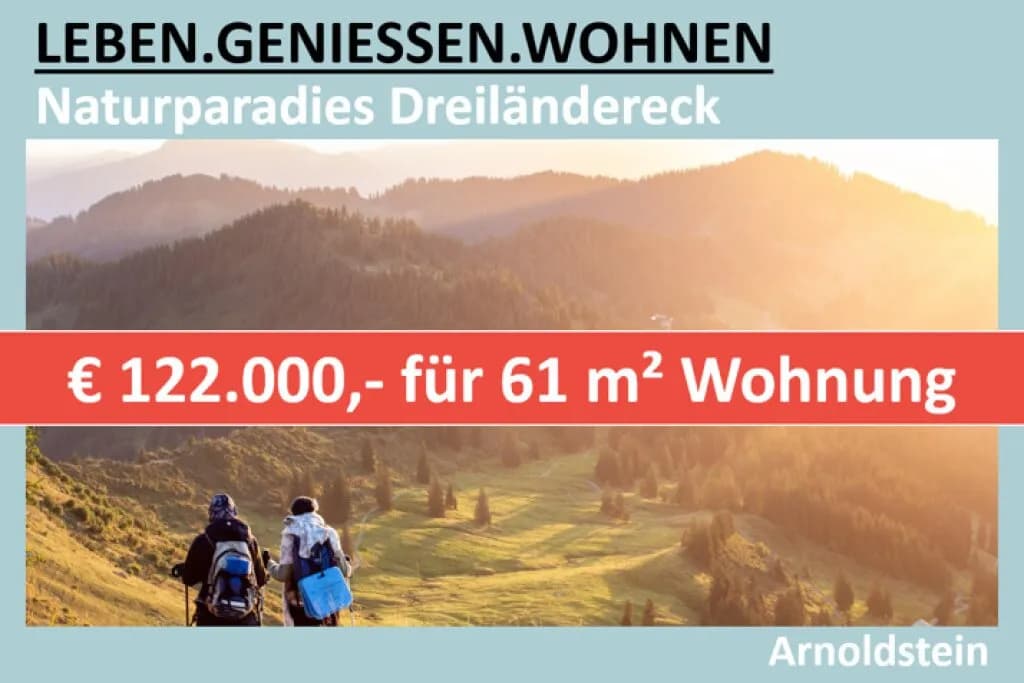 3-Zimmer-Wohnung kaufen in Villach Land – 61,3 m², € 122.000