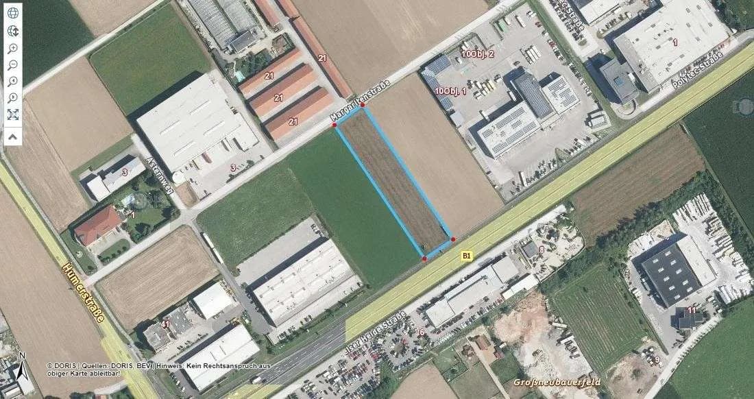 Gewerbeimmobilie mieten in Linz Land – 2 000 m²