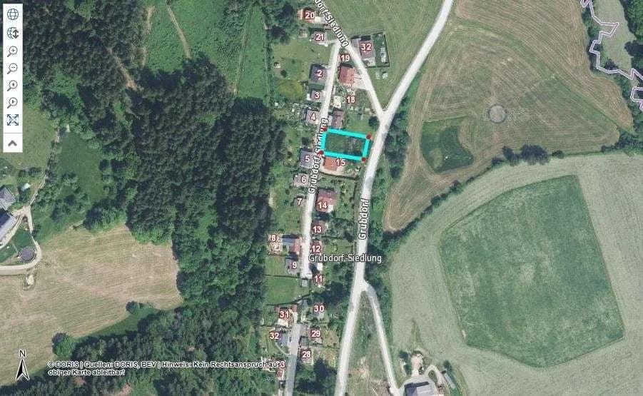 Grundstück kaufen in Rohrbach – 820 m², € 69.500 – Bild 1 von 5