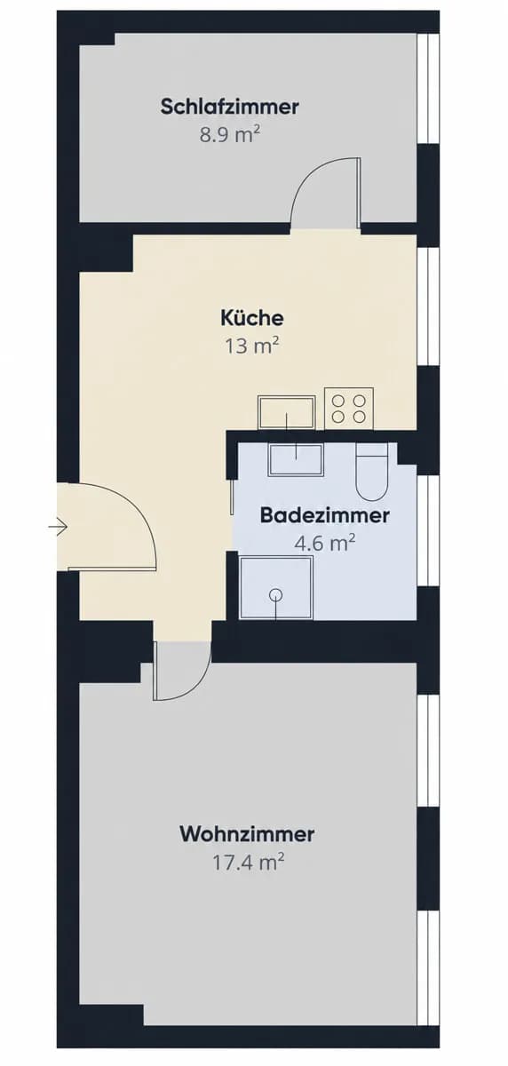 2-Zimmer-Wohnung kaufen in Graz – 42,6 m², € 149.900 – Bild 23 von 23
