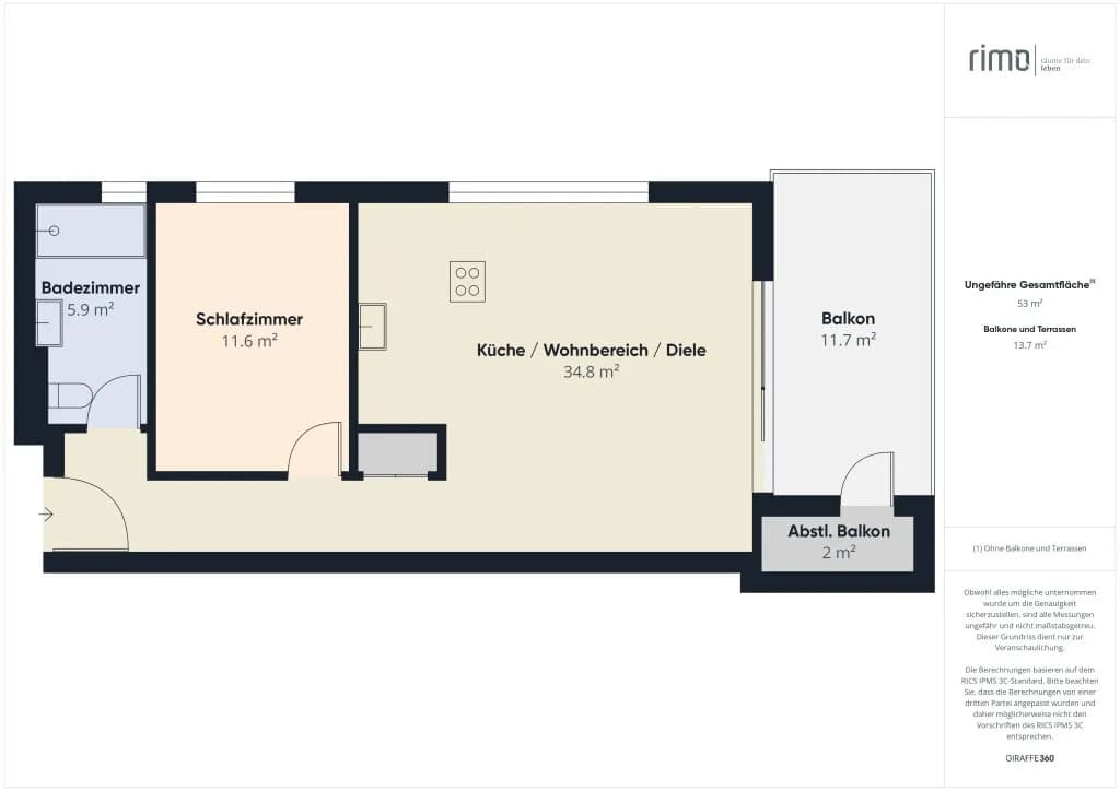 2-Zimmer-Wohnung kaufen in Feldkirch – 53 m², € 320.000 – Bild 29 von 29
