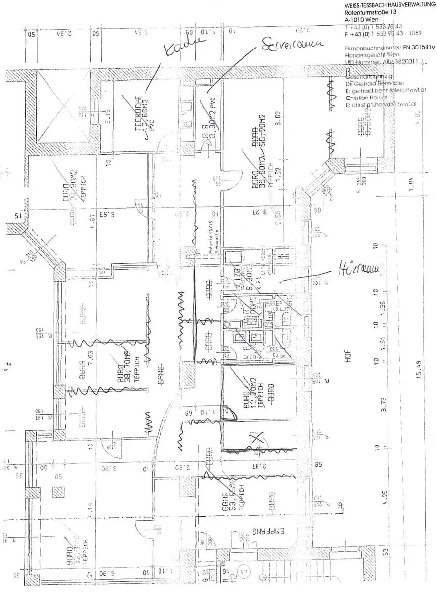 5-Zimmer-Gewerbeimmobilie mieten in Wien – 250 m², € 3.490 – Bild 13 von 13