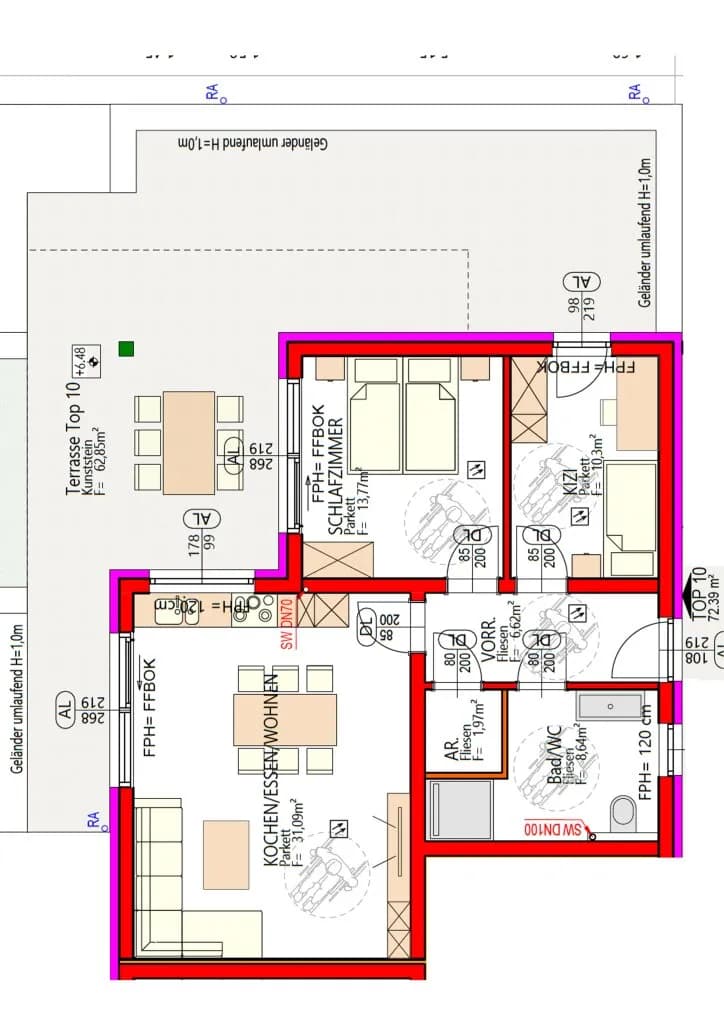 3-Zimmer-Wohnung kaufen in Graz – 72,39 m², € 369.000 – Bild 19 von 20