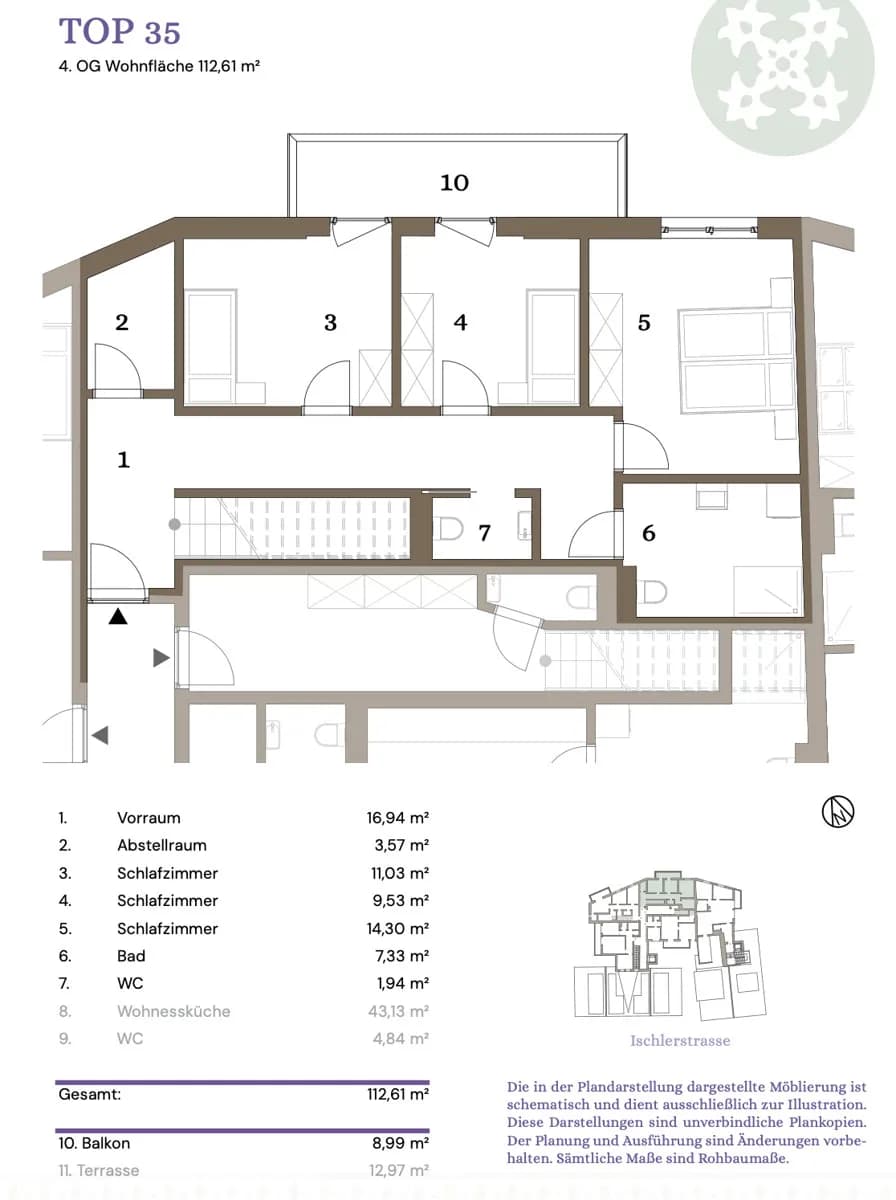 4-Zimmer-Wohnung kaufen in Liezen – 112,35 m², € 742.331 – Bild 17 von 17
