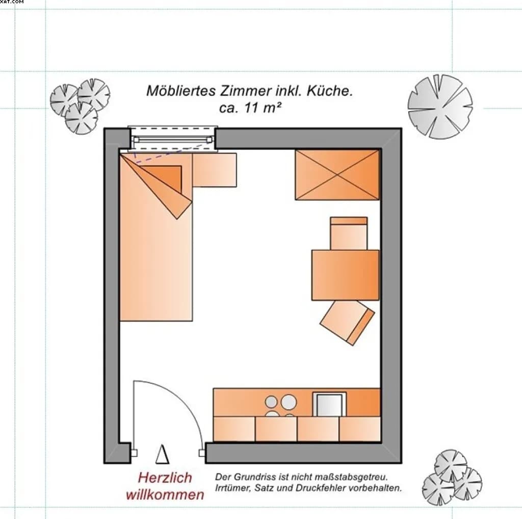 1-Zimmer-Wohnung mieten in Gmunden – 10 m², € 330 – Bild 9 von 9
