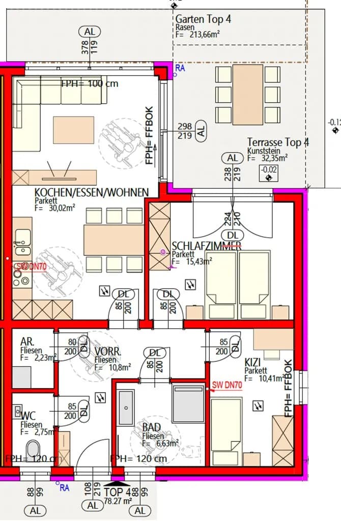 3-Zimmer-Wohnung kaufen in Graz – 80,18 m², € 399.000 – Bild 18 von 19