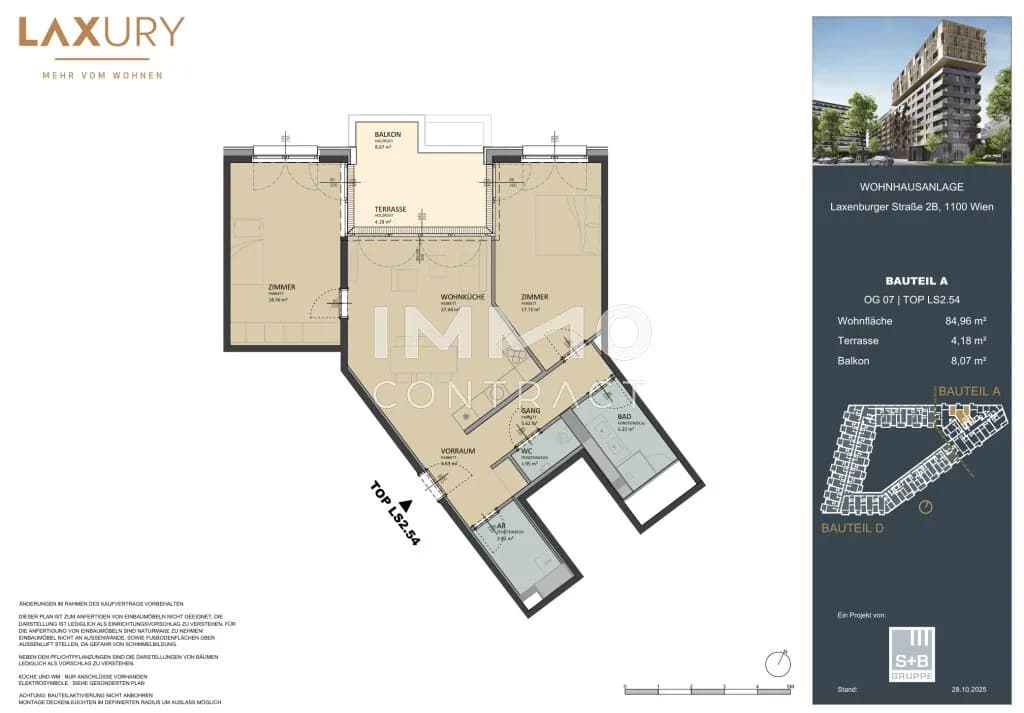 3-Zimmer-Wohnung kaufen in Wien – 84,4 m², € 650.000 – Bild 14 von 14