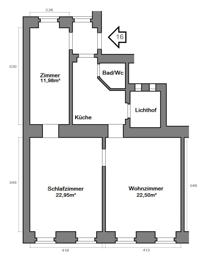 2-Zimmer-Wohnung kaufen in Wien – 31,2 m², € 88.890 – Bild 8 von 8