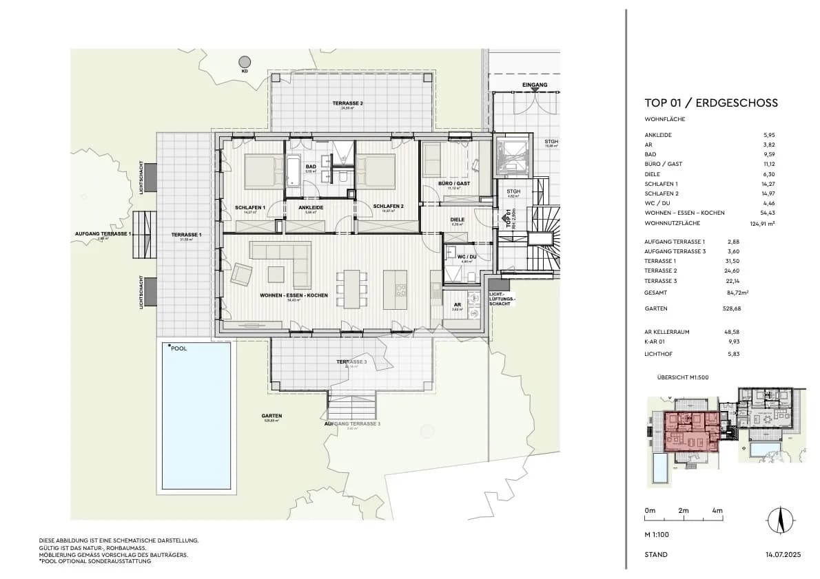 3-Zimmer-Wohnung kaufen in Salzburg Stadt – 124,83 m², € 2.187.500 – Bild 9 von 10