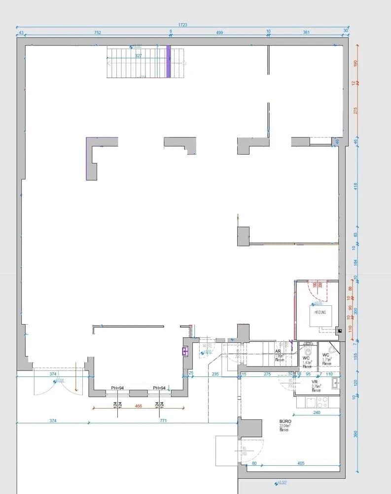 Gewerbeimmobilie mieten in Wien – 334 m², € 3.307 – Bild 2 von 9
