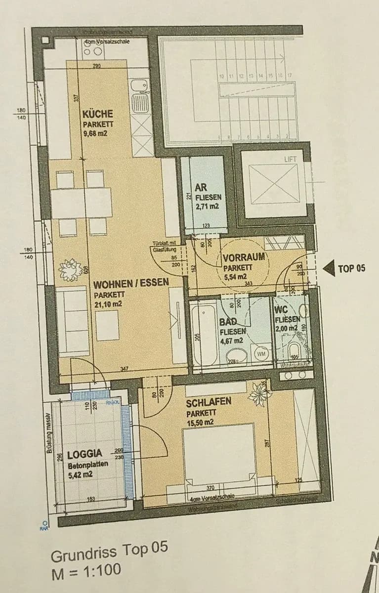 2-Zimmer-Wohnung mieten in Urfahr-Umgebung – 67 m², € 650 – Bild 9 von 13