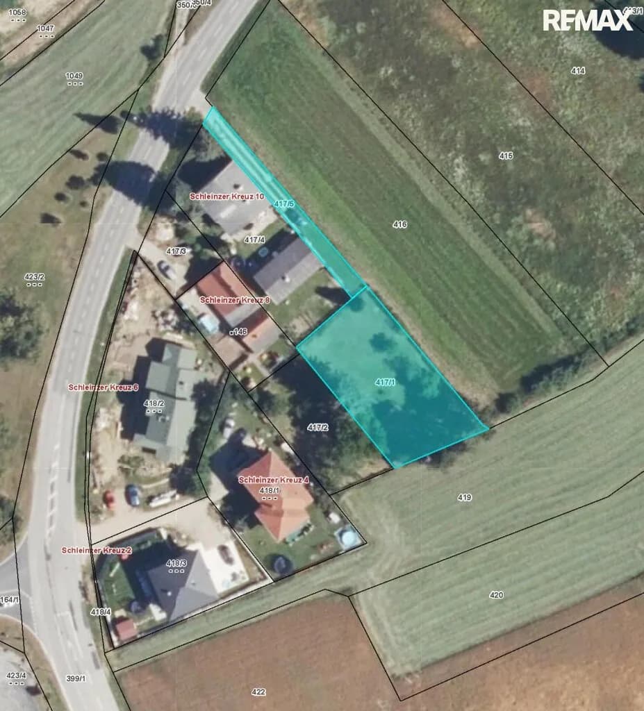 Grundstück kaufen in Wiener Neustadt Land – 926 m², € 155.000 – Bild 1 von 3