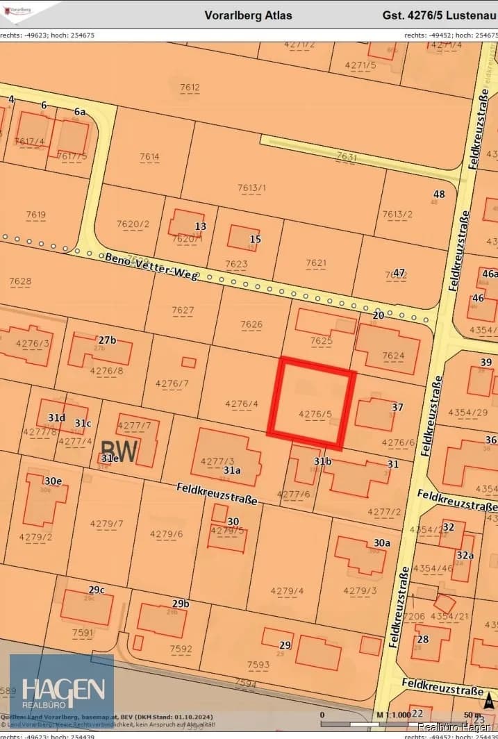 Grundstück kaufen in Dornbirn – 626 m², € 399.500 – Bild 7 von 8