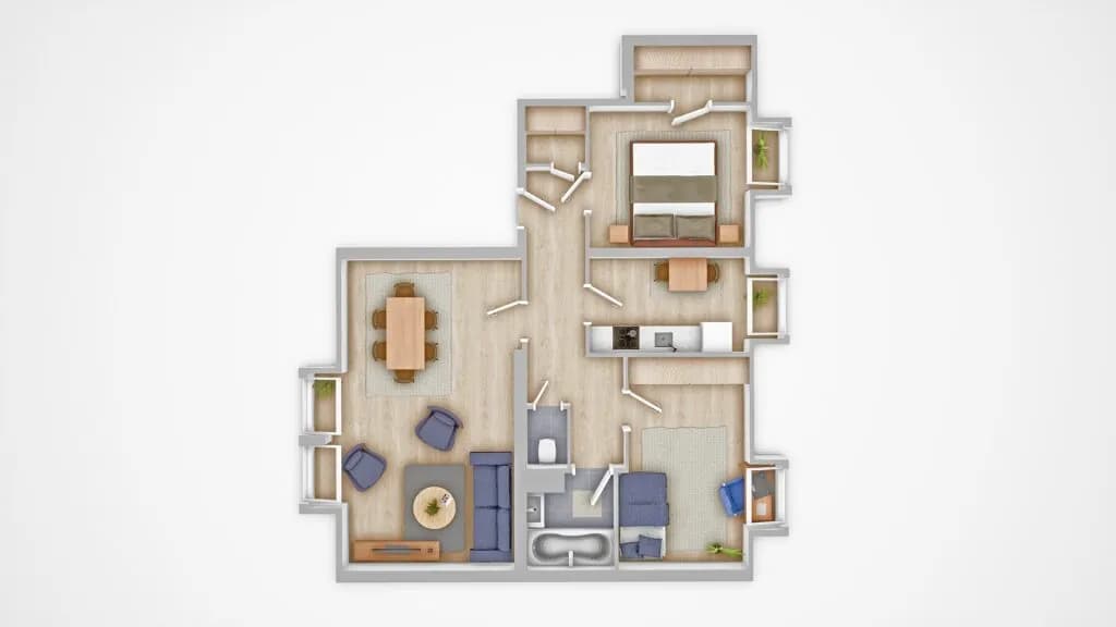 3-Zimmer-Wohnung kaufen in Wien – 72 m², € 275.000 – Bild 24 von 25