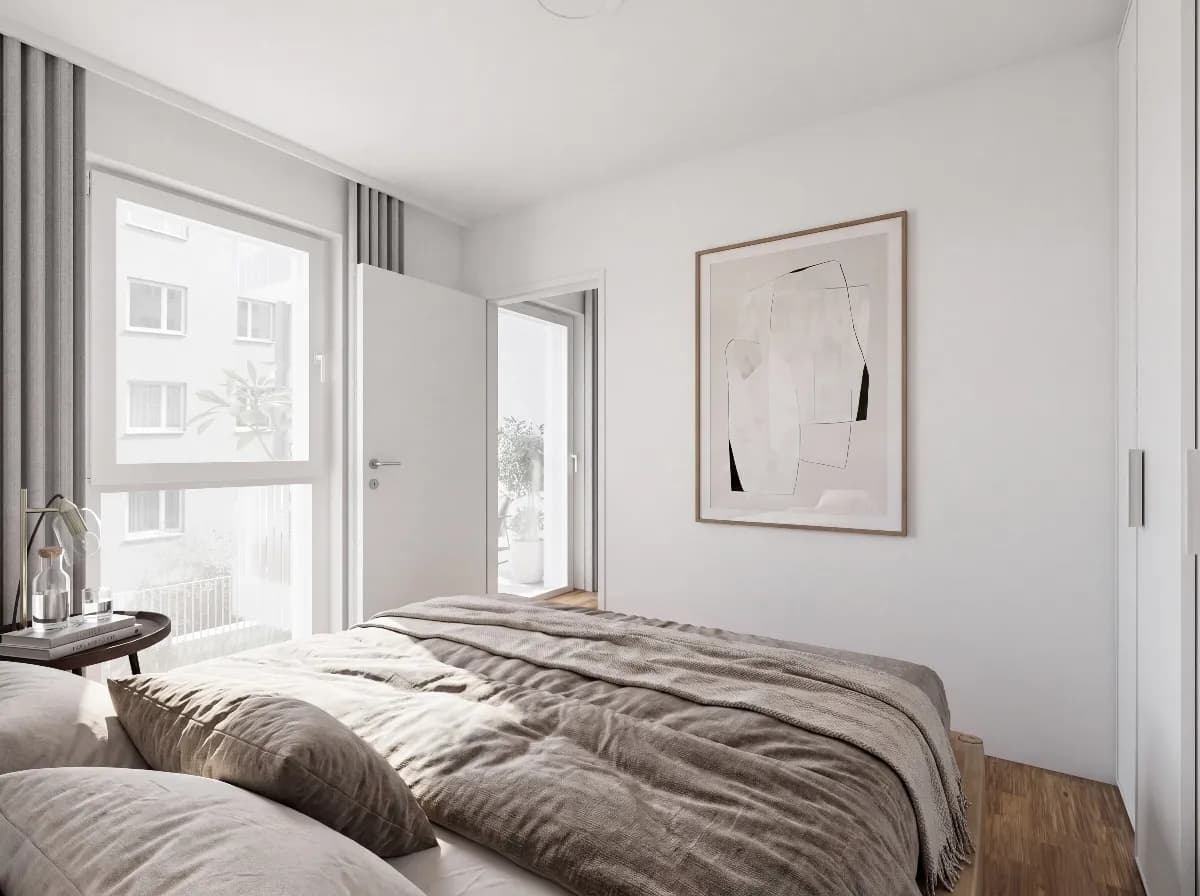 2-Zimmer-Wohnung mieten in Wien – 40 m², € 1.149 – Bild 2 von 7