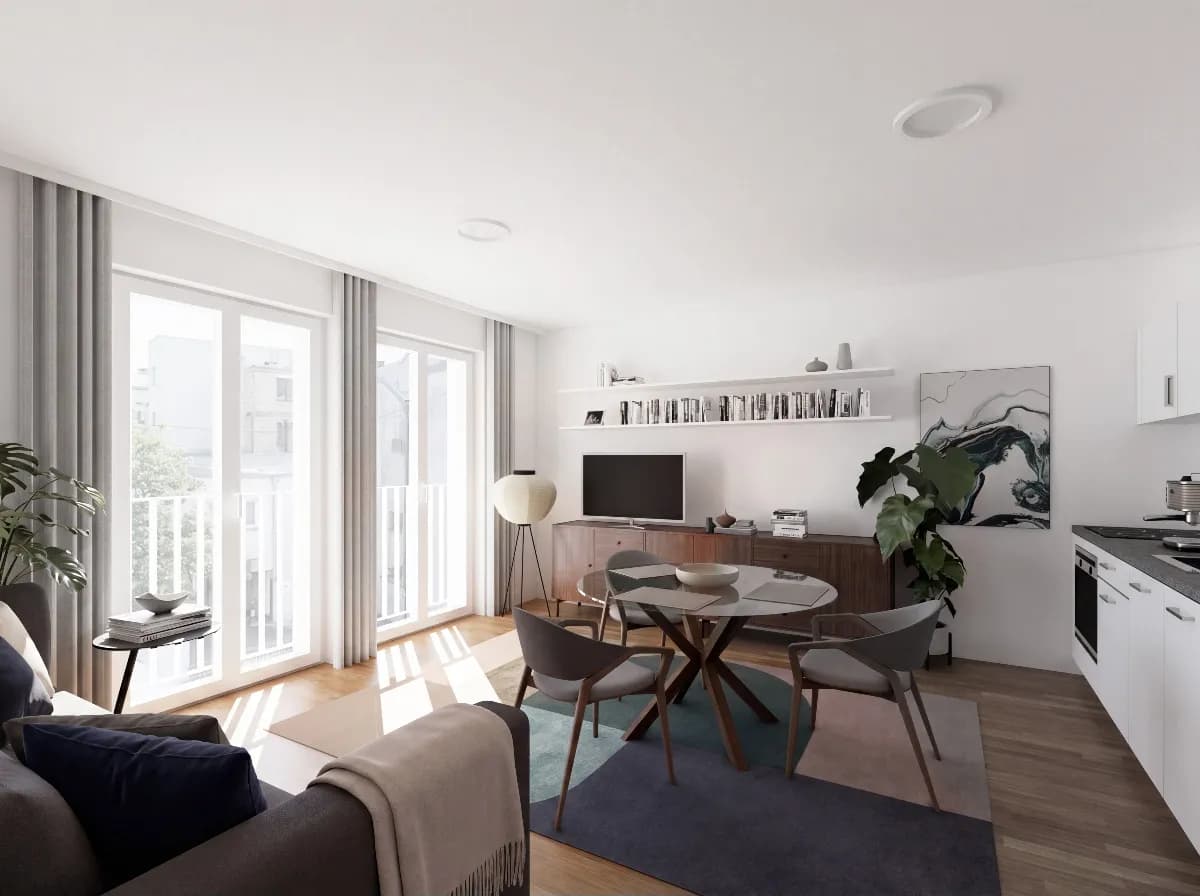 1-Zimmer-Wohnung mieten in Wien – 32 m², € 849