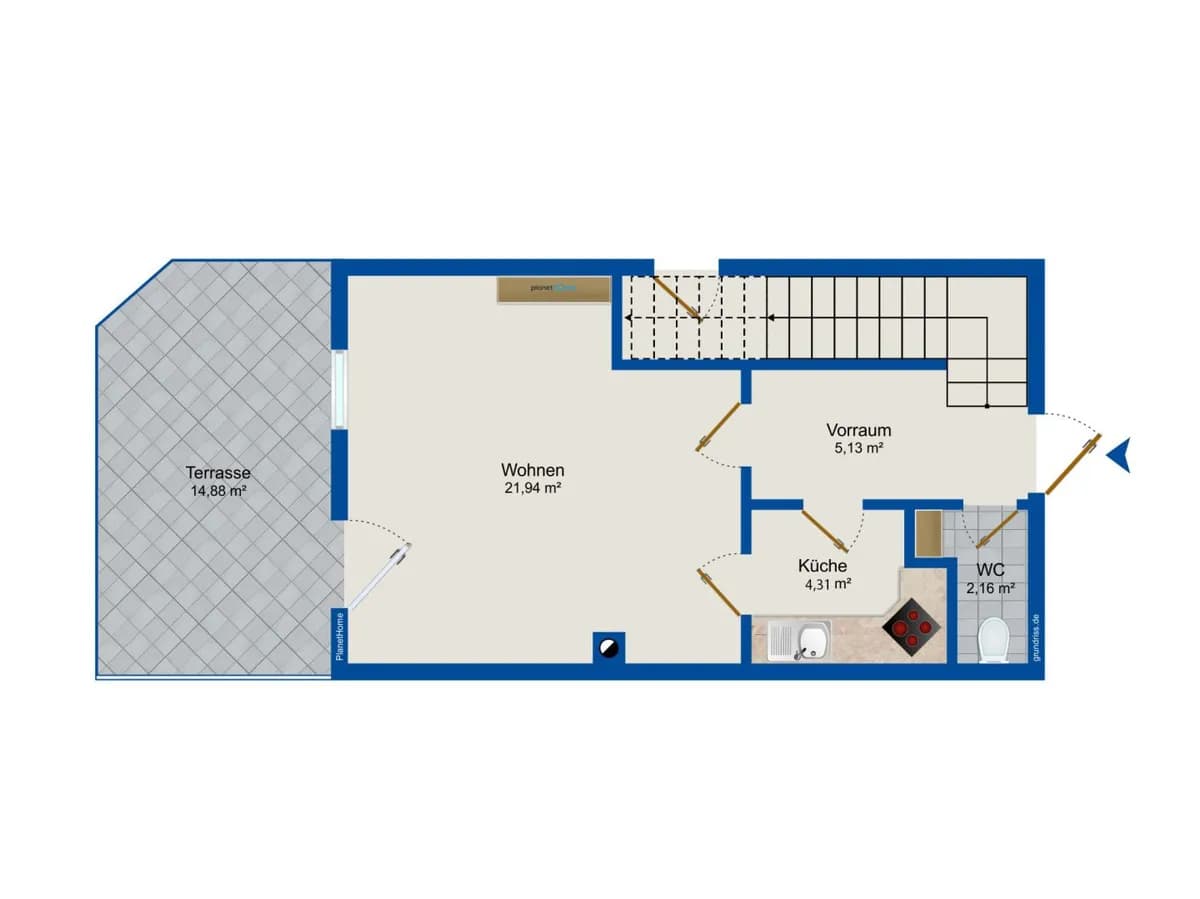 3-Zimmer-Haus kaufen in Oberpullendorf – 67,18 m², € 142.000 – Bild 9 von 10