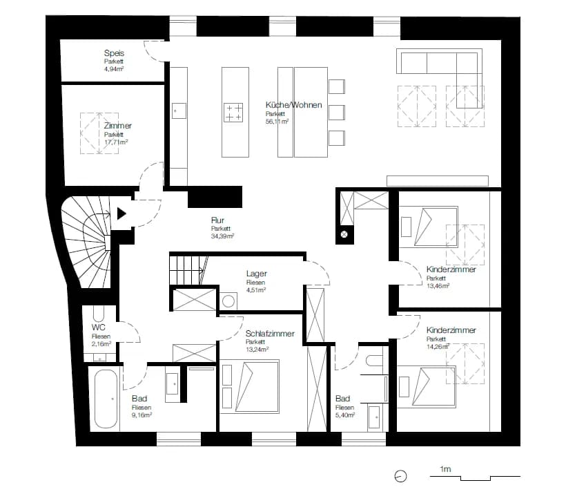 5-Zimmer-Wohnung kaufen in Salzburg-Umgebung – 189 m², € 1.400.000 – Bild 15 von 16