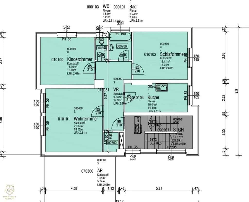 3-Zimmer-Wohnung mieten in Melk – 79,11 m², € 688 – Bild 5 von 5