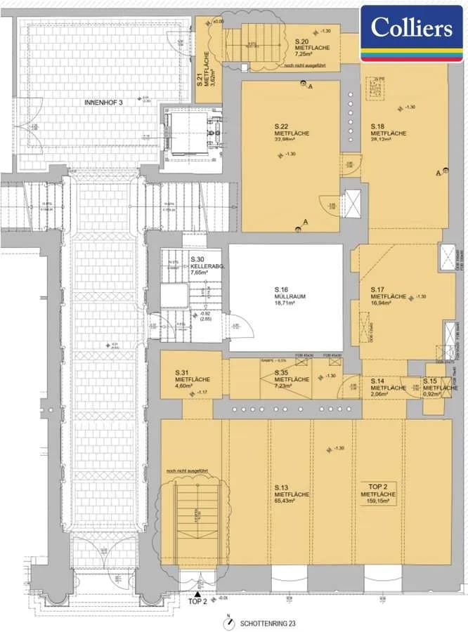 Gewerbeimmobilie mieten in Wien – 159 m², € 4.286 – Bild 2 von 3