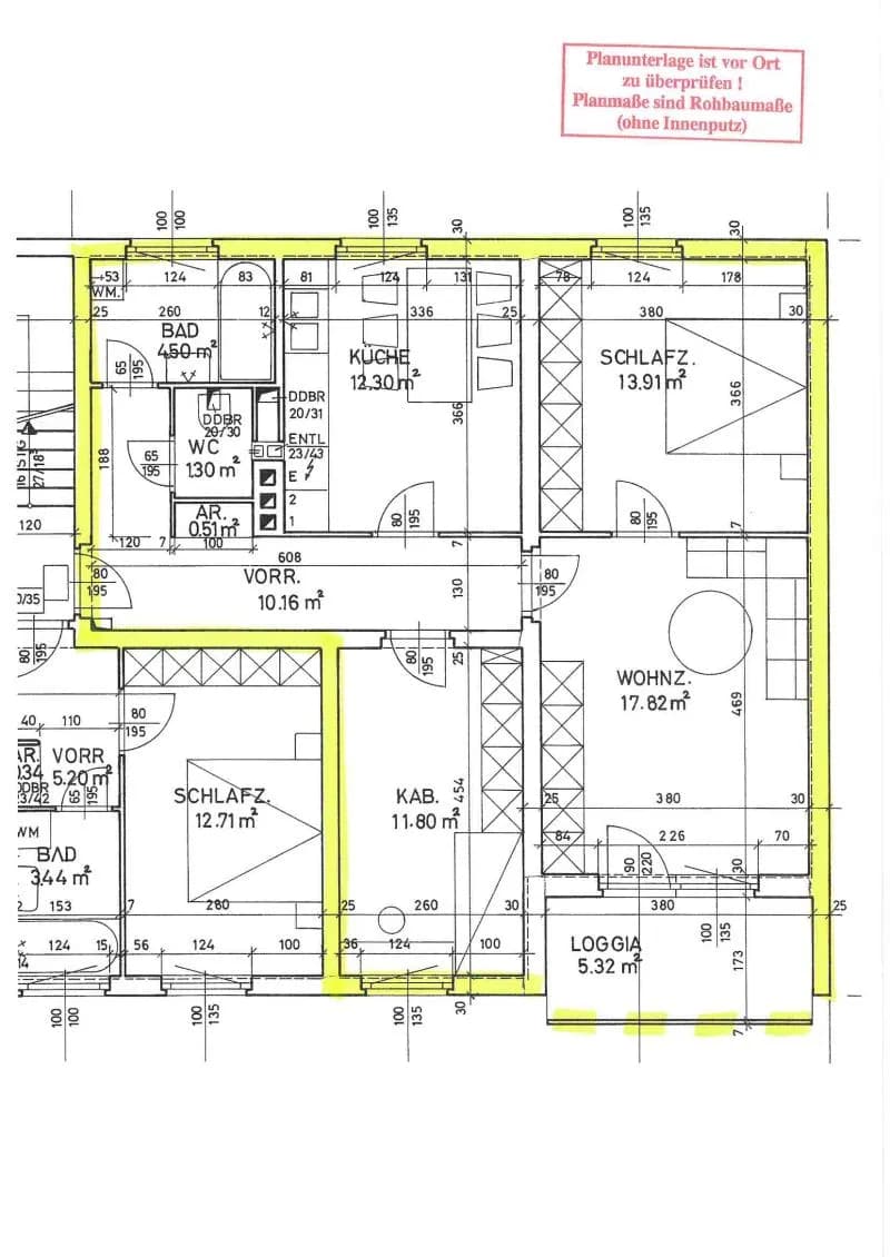 3-Zimmer-Wohnung mieten in Steyr-Land – 77,62 m², € 547 – Bild 3 von 3