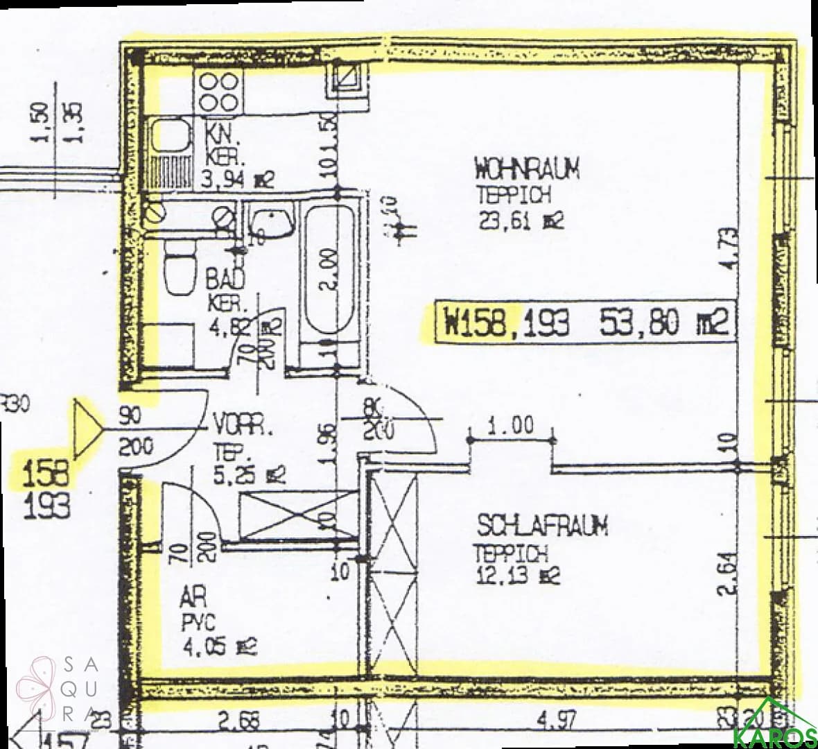 2-Zimmer-Wohnung mieten in Wien – 53 m², € 1.044 – Bild 17 von 17