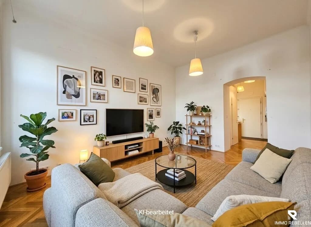 1-Zimmer-Wohnung mieten in Wien – 34,05 m², € 605 – Bild 1 von 12