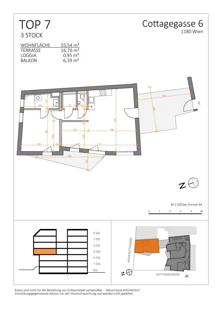2-Zimmer-Wohnung mieten in Wien – 55,54 m², € 1.280 – Bild 26 von 26