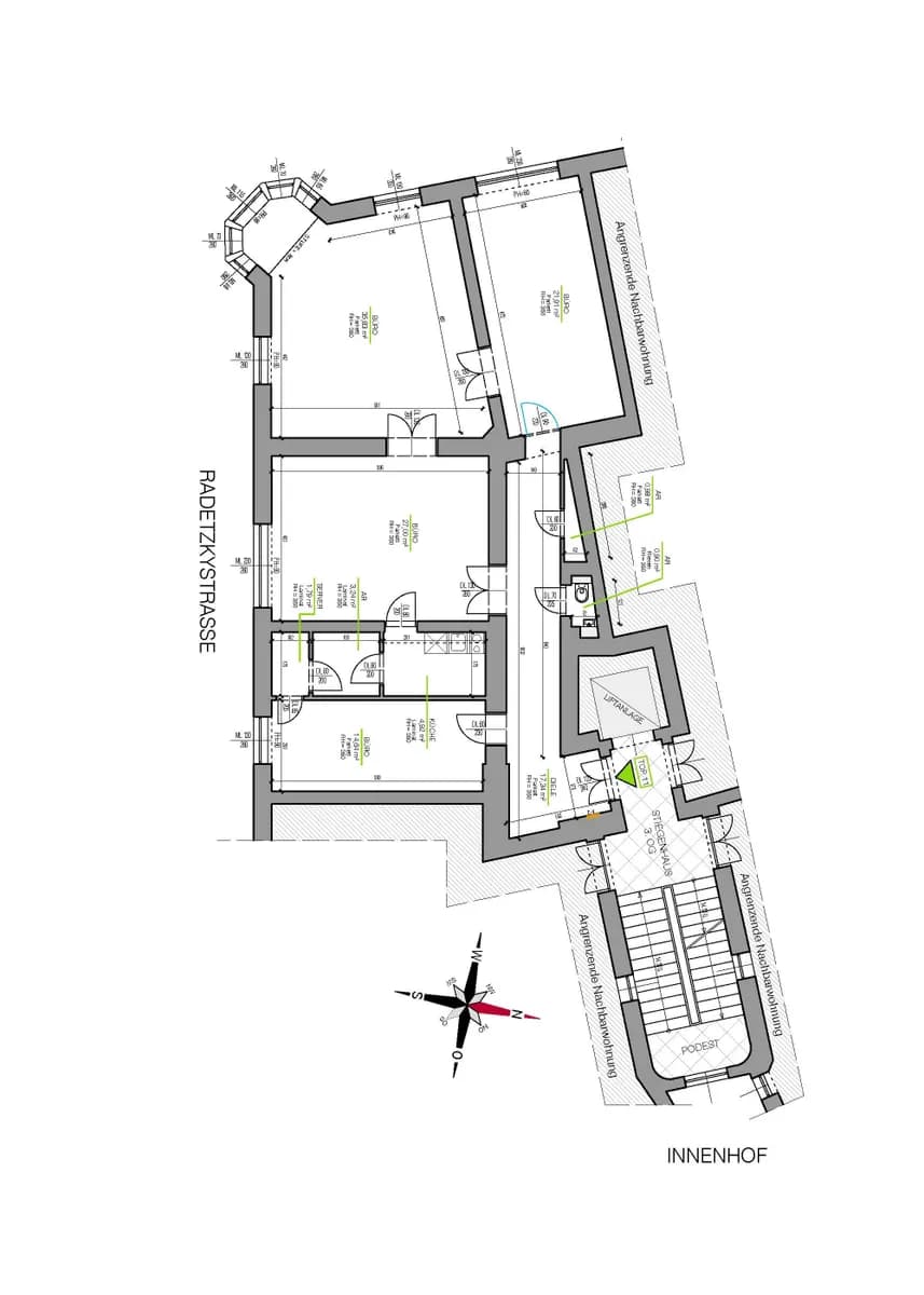 4-Zimmer-Immobilie mieten in Graz – 132 m², € 1.843 – Bild 2 von 8