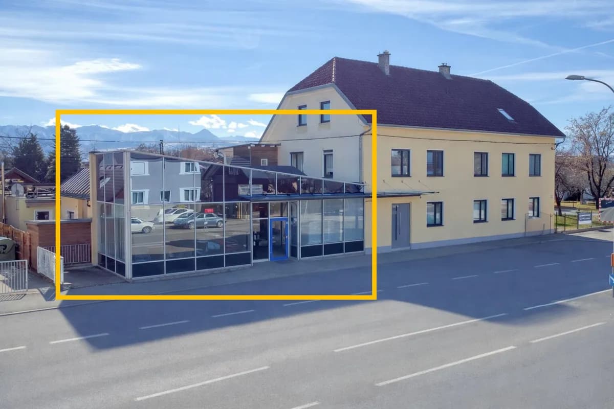 Gewerbeimmobilie mieten in Klagenfurt – 160 m² – Bild 1 von 8