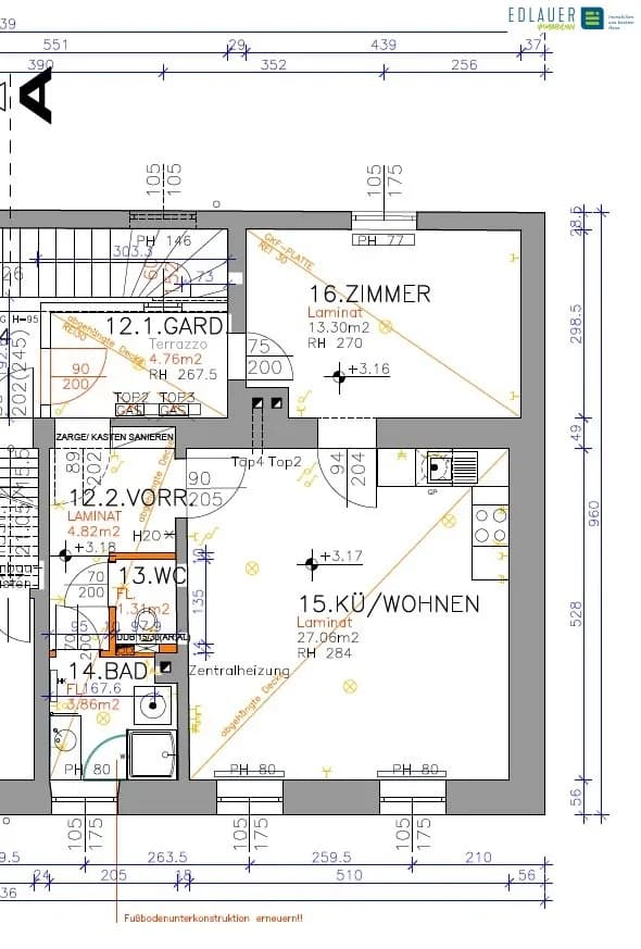 2-Zimmer-Wohnung mieten in Lilienfeld – 55 m², € 590 – Bild 8 von 9