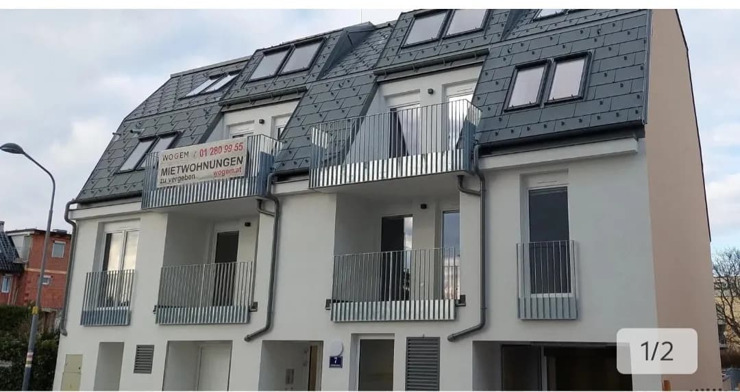 2-Zimmer-Wohnung mieten in Wien – 55 m², € 815 – Bild 1 von 6