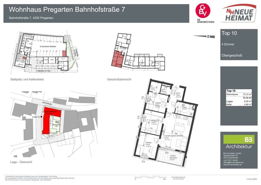 4-Zimmer-Wohnung mieten in Freistadt – 81,12 m², € 874 – Bild 5 von 5