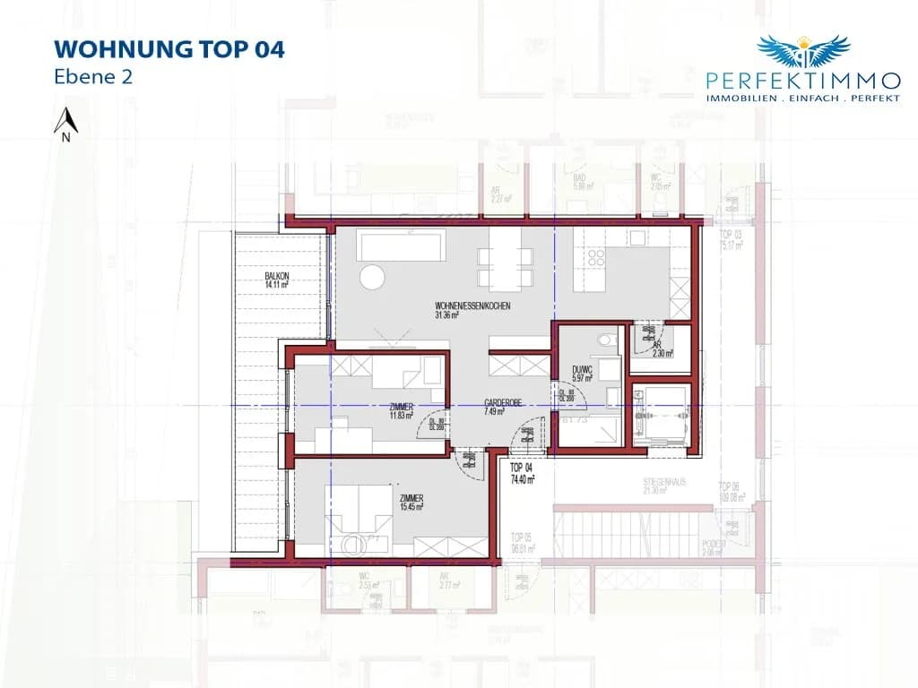 3-Zimmer-Wohnung kaufen in Imst – 74,4 m², € 449.000 – Bild 25 von 29