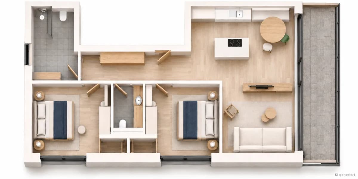 Wohnung mieten in Schwaz – 89 m², € 2.200 – Bild 3 von 5