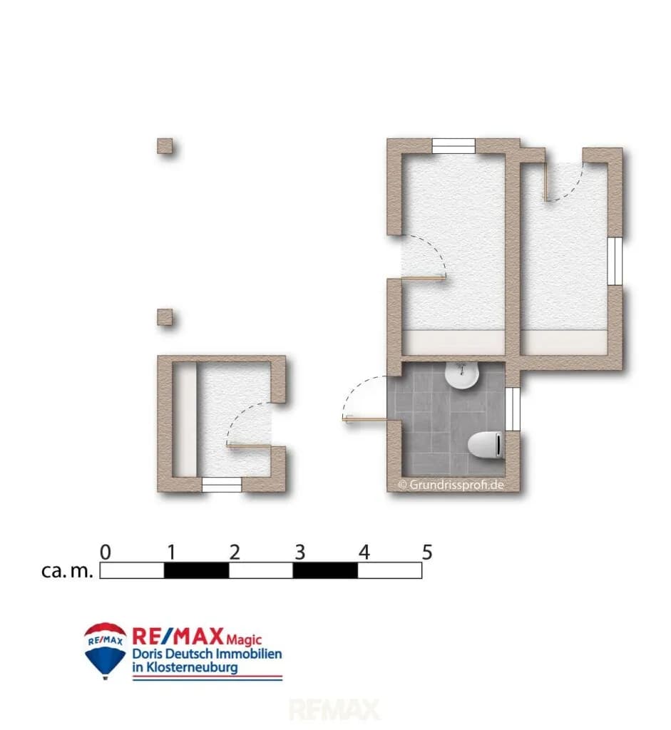 2-Zimmer-Immobilie kaufen in Tulln – 28 m², € 175.000 – Bild 15 von 15