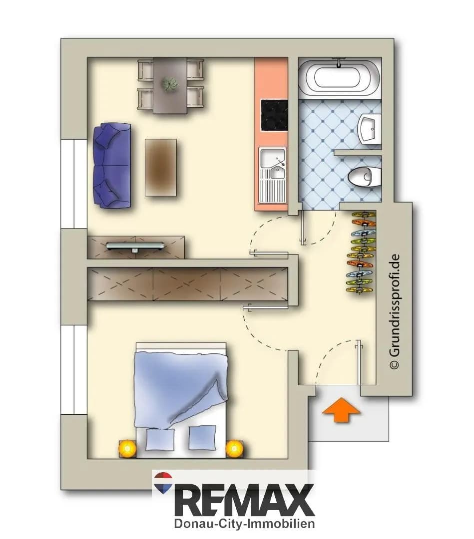 2-Zimmer-Wohnung kaufen in Wien – 35 m², € 79.000 – Bild 15 von 16