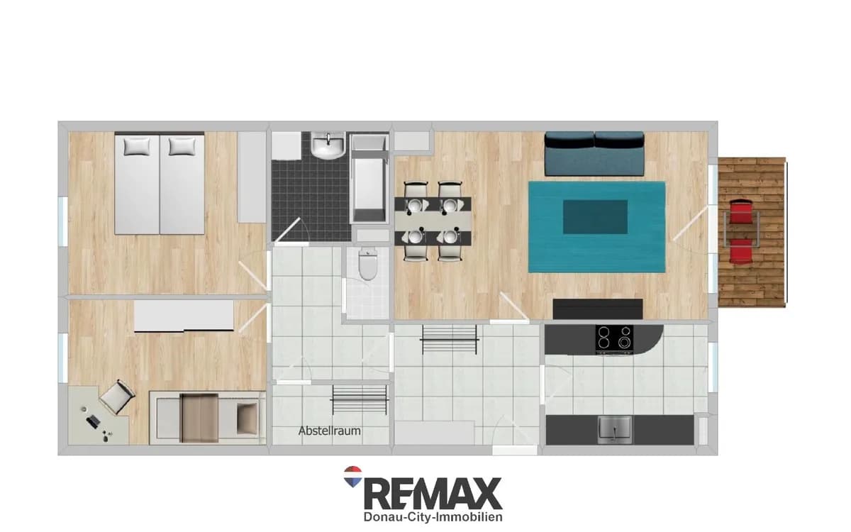 3-Zimmer-Wohnung kaufen in Bruck an der Leitha – 75 m², € 185.000 – Bild 1 von 15