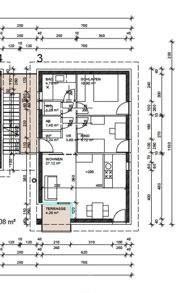 3-Zimmer-Wohnung mieten in Weiz – 61,08 m², € 662 – Bild 22 von 22