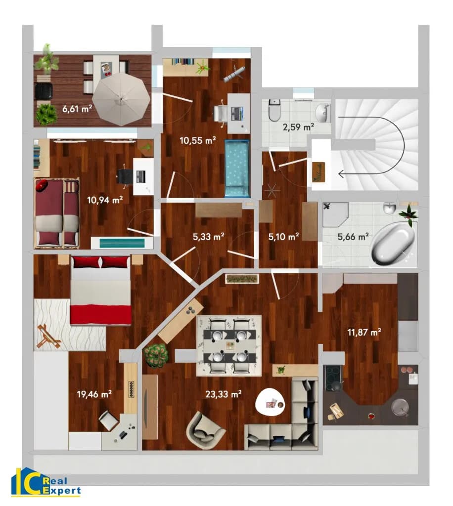 4-Zimmer-Wohnung kaufen in Wien – 94,83 m², € 559.000 – Bild 28 von 29