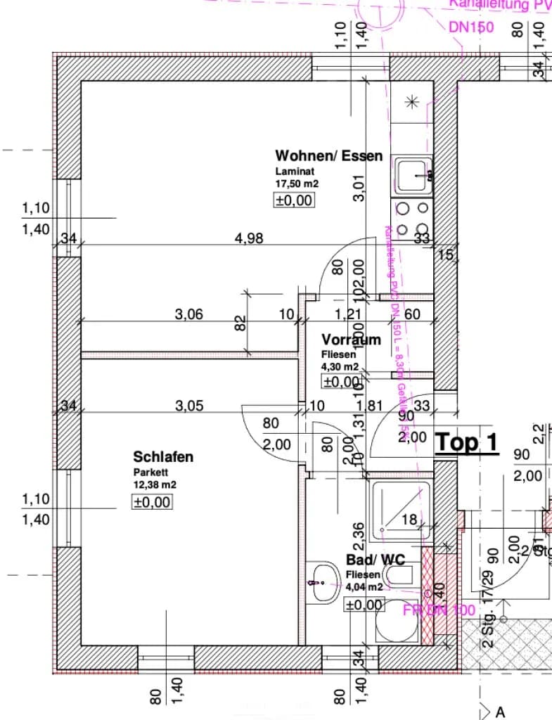 2-Zimmer-Wohnung mieten in Südoststeiermark – 38,23 m², € 412 – Bild 14 von 14
