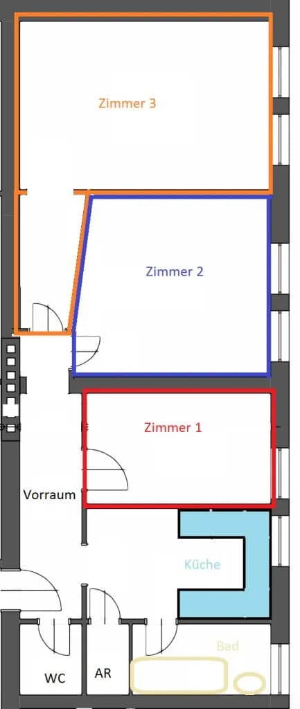3-Zimmer-Wohnung mieten in Graz – 69,78 m², € 797 – Bild 9 von 9