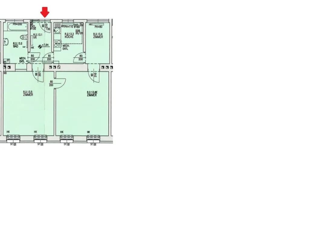 3-Zimmer-Wohnung mieten in Wien – 73,33 m², € 994 – Bild 10 von 10