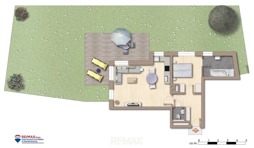 2-Zimmer-Wohnung kaufen in Tulln – 58 m², € 269.000 – Bild 31 von 31