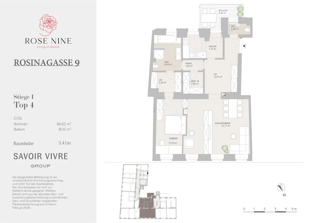 2-Zimmer-Wohnung kaufen in Wien – 86,52 m², € 550.000 – Bild 26 von 26